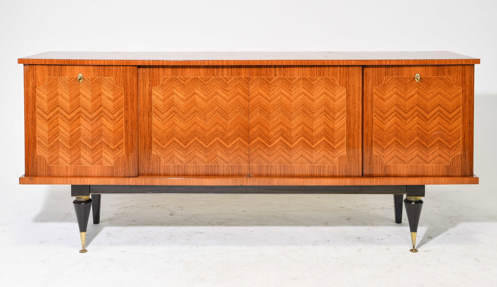 French Veneer Four Sideboard / Enfilade (1 of 7)