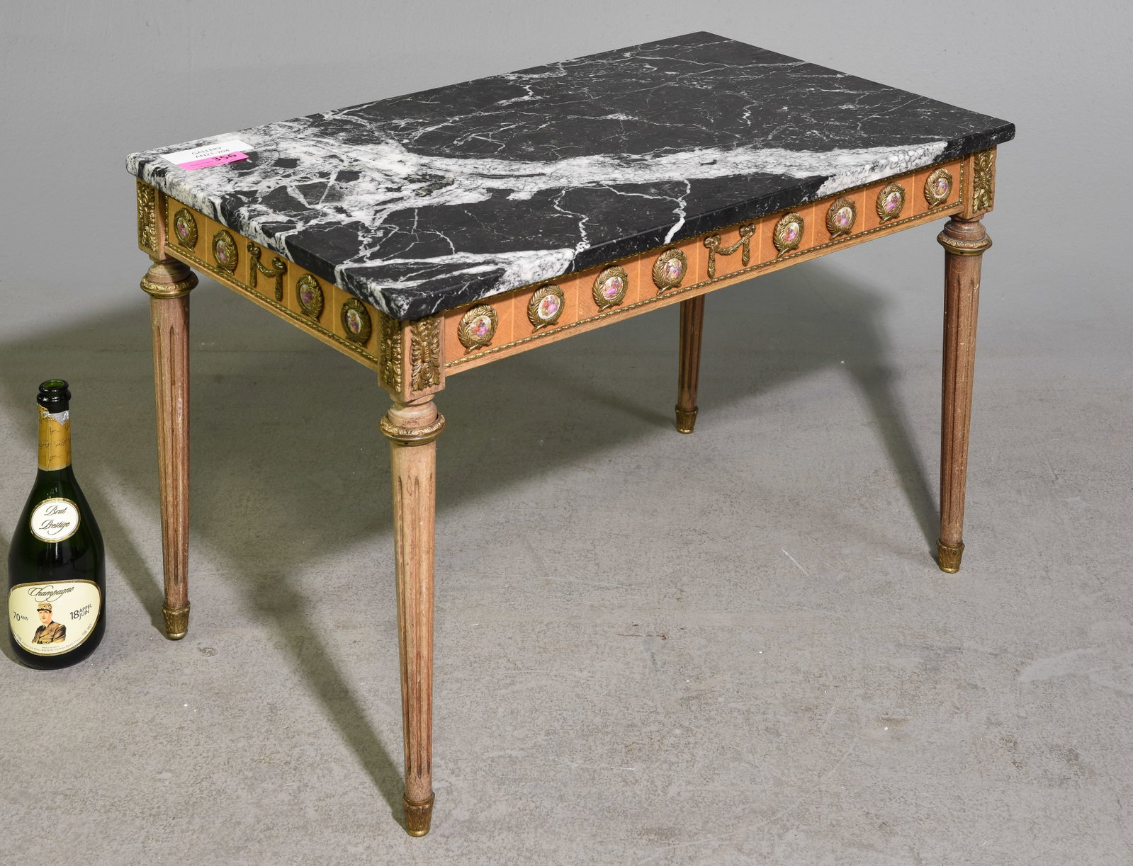 Danish Marble Top Coffee / Cocktail Table (1 of 3)