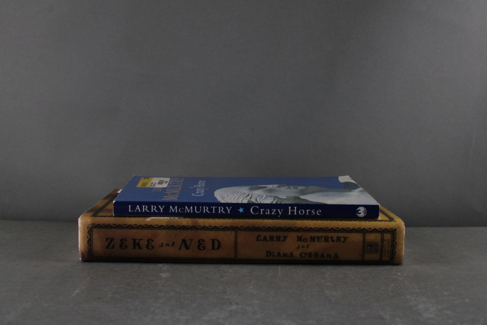 L. McMurtry : Crazy Horse & Zeke and Ned 1st Eds: This lot includes : Crazy Horse Format : Paperback Edition Publisher : Phoenix, 2000 Condition : Very good in paperback. Book is tightly bound with crisp pages. Spine intact with age-appropriate tonin