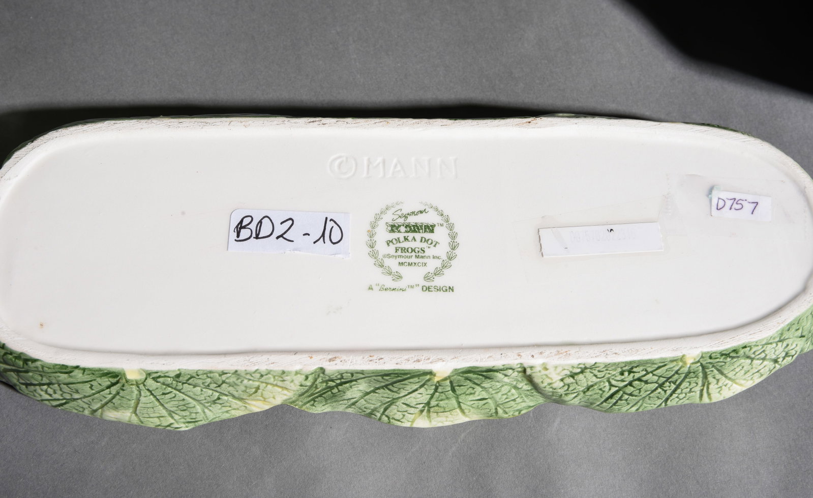 22pcs Assorted Green Cabbage Ware China - 5