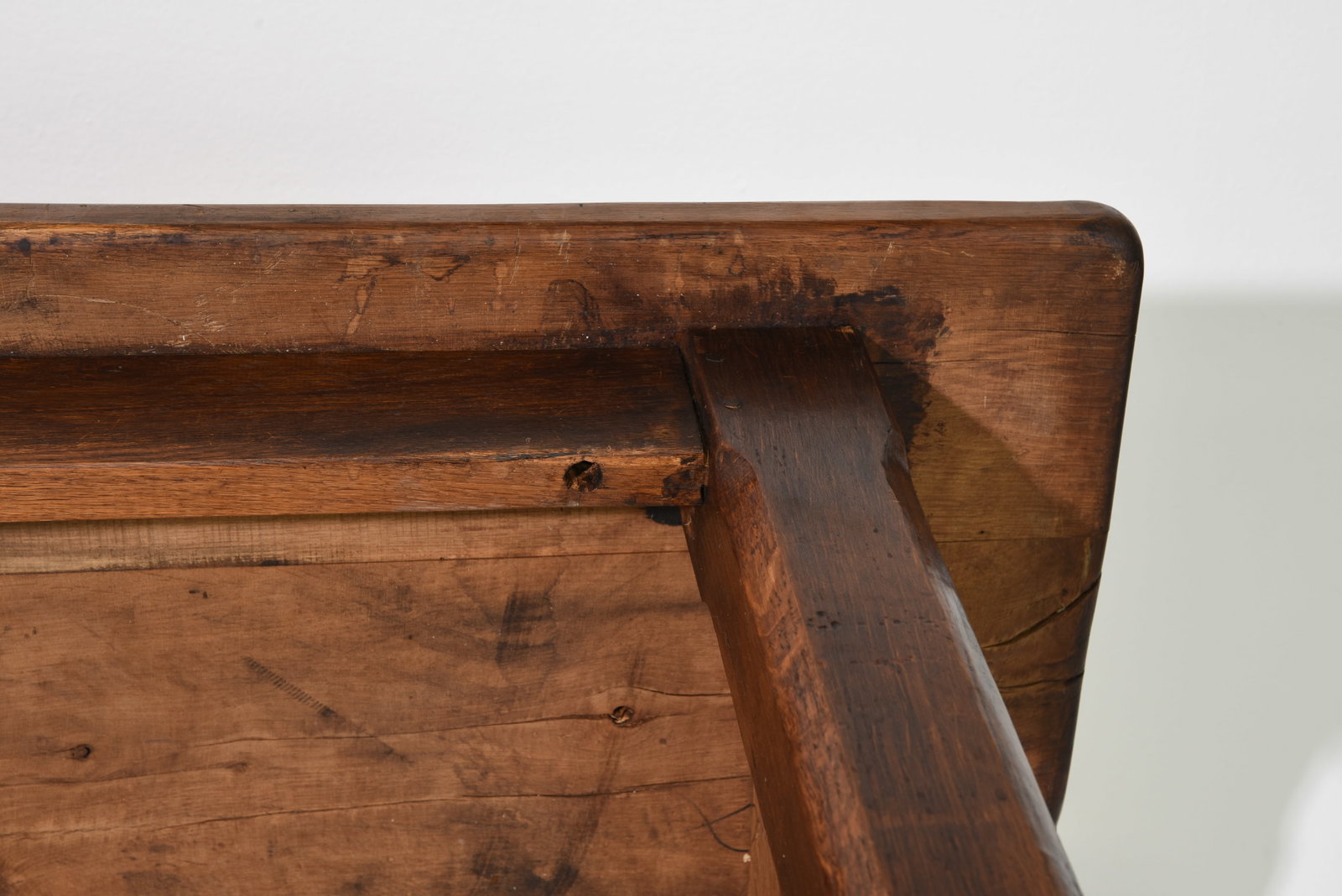 French Solid Oak Farmhouse Table - 7