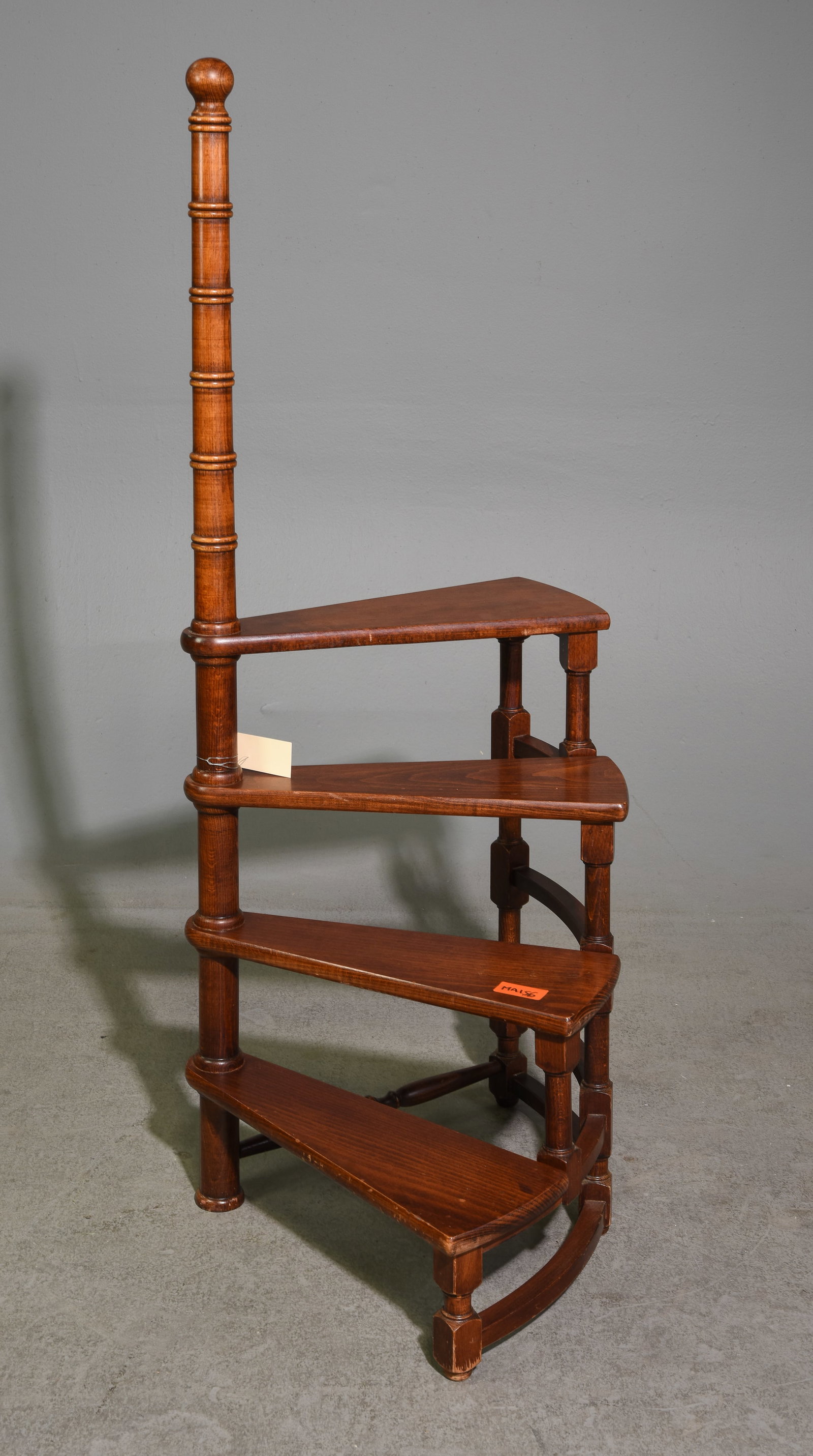 English Mahogany Library Steps / Stand (1 of 5)