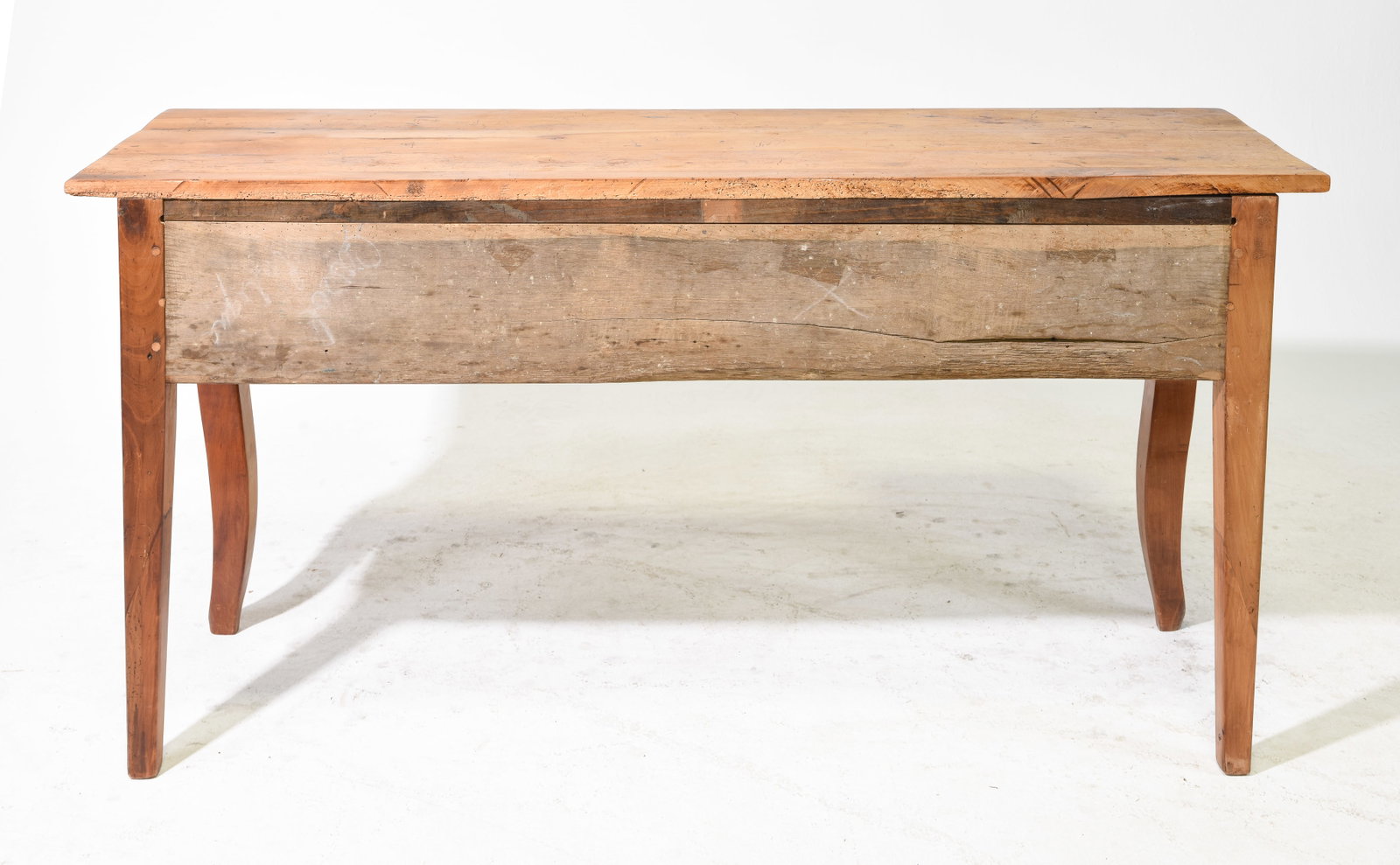 British Pine Three Drawer Console / Hall Table - 6