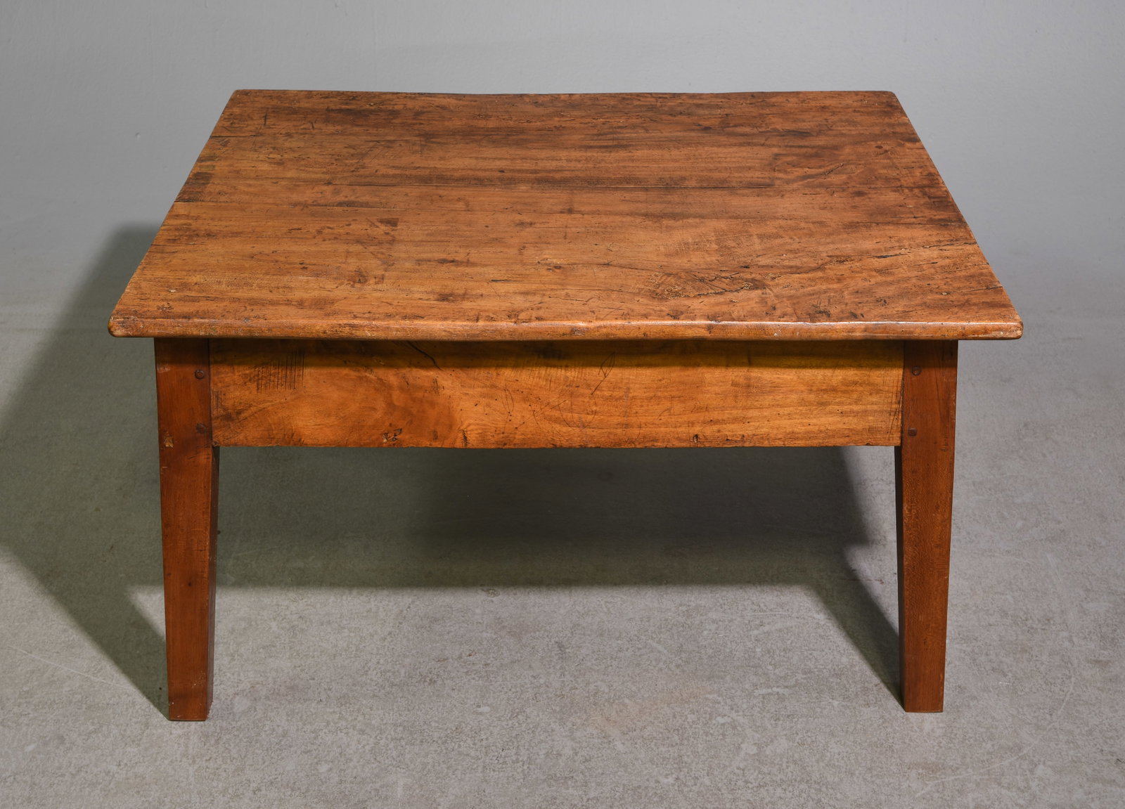 French Rustic Single Drawer Coffee Table - 5