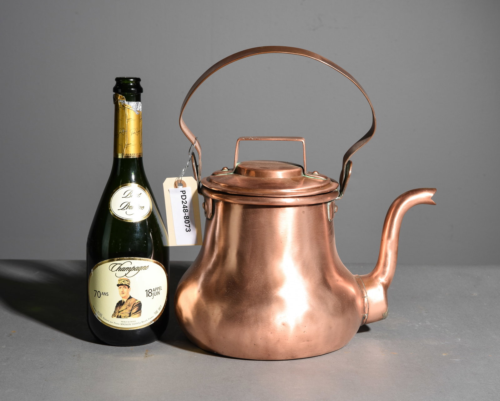 French Copper Coffee / Tea Kettle (1 of 3)