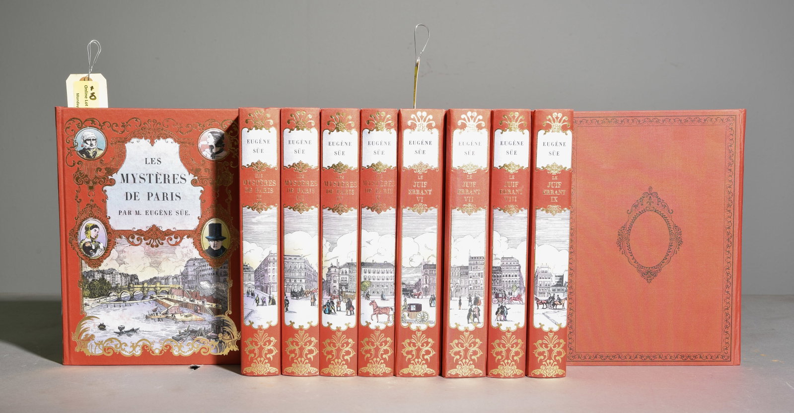 Vol.1-10 French "Le Juif Errant" Books / Novels (1 of 2)