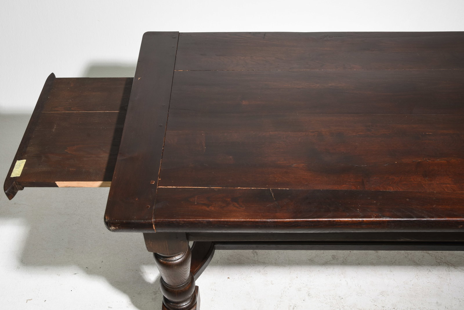 French Solid Oak Farmhouse Table - 2