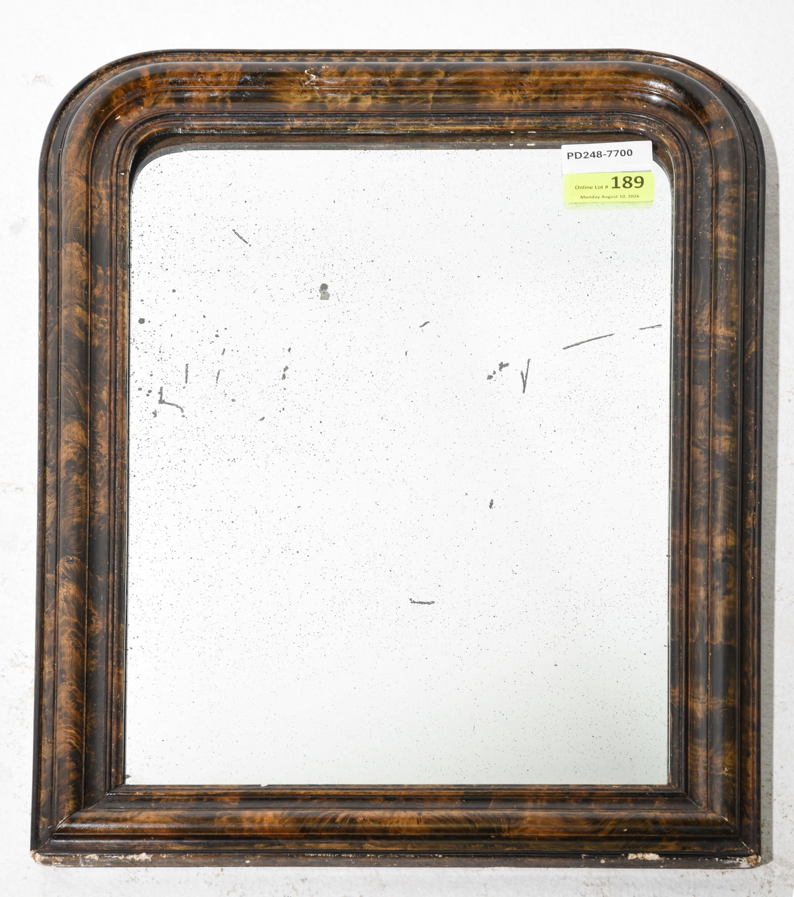 Louis Philippe Style Petite / Small Framed Mirror #1 (1 of 4)