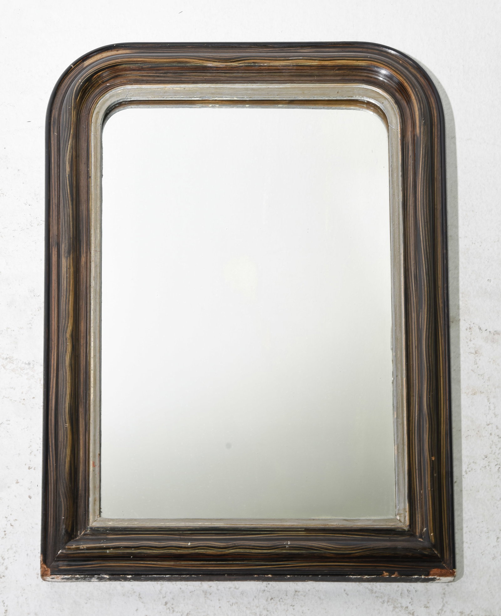 Louis Philippe Style Petite / Small Framed Mirror #3 (1 of 4)