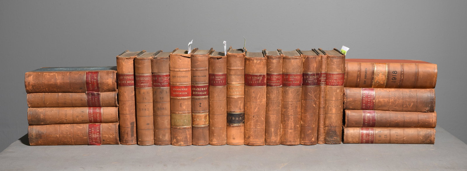 21 Leather Bound British Law Books (1 of 7)