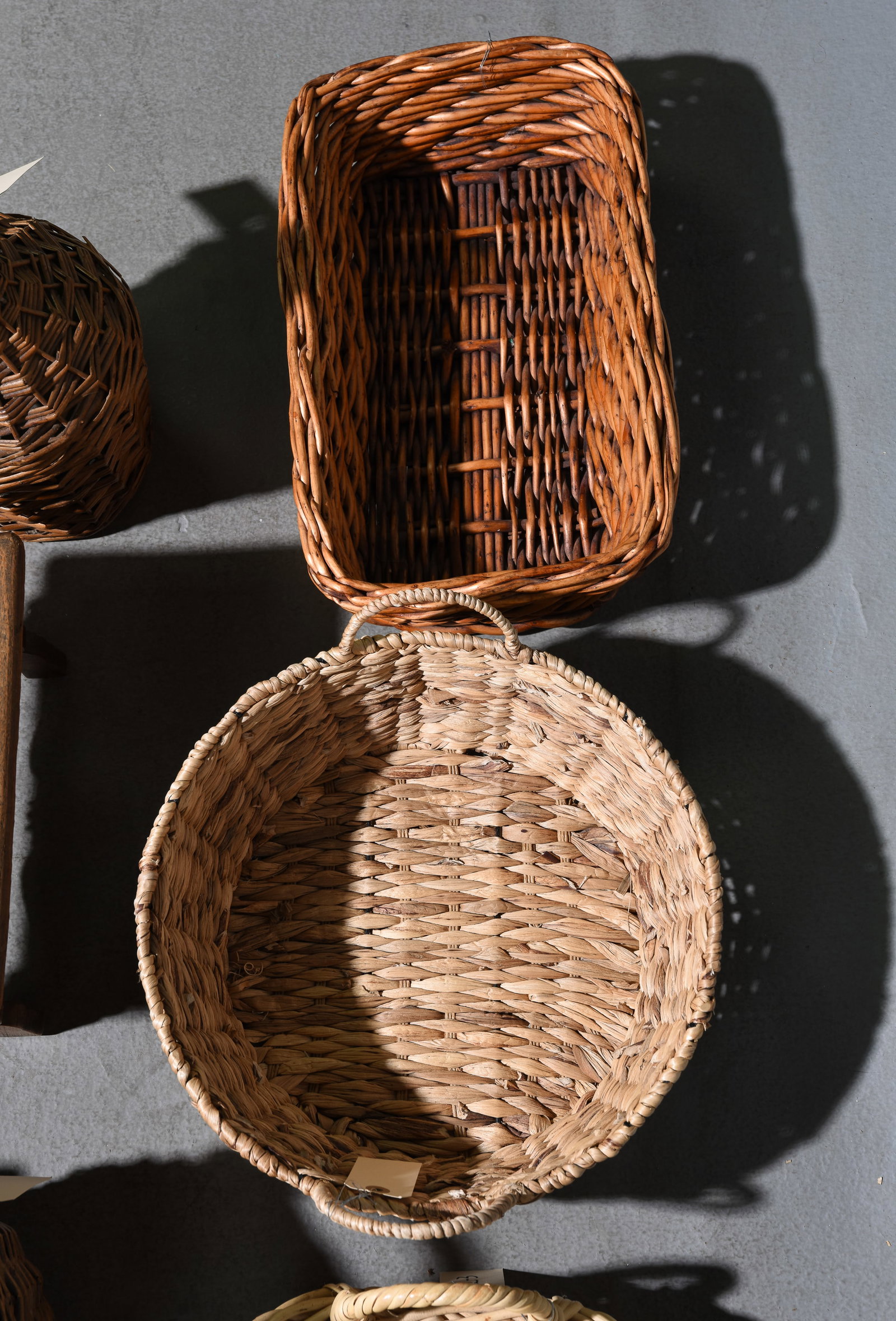 10pcs - Wicker Baskets, Bottles, Etc. - 6