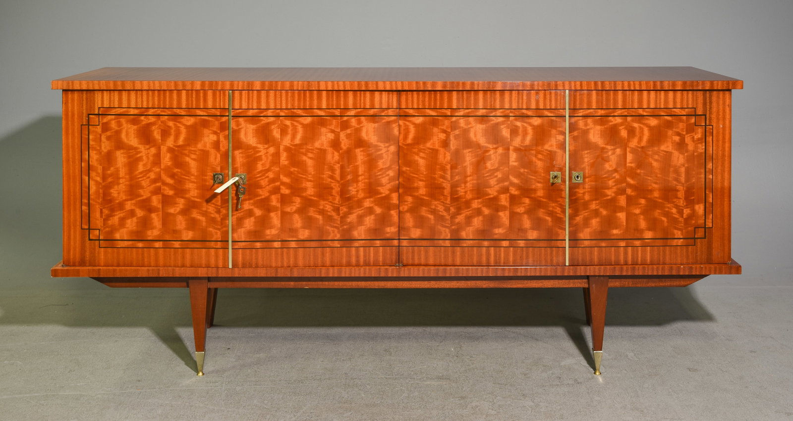 French Modern Four Door Sideboard / Enfilade (1 of 6)