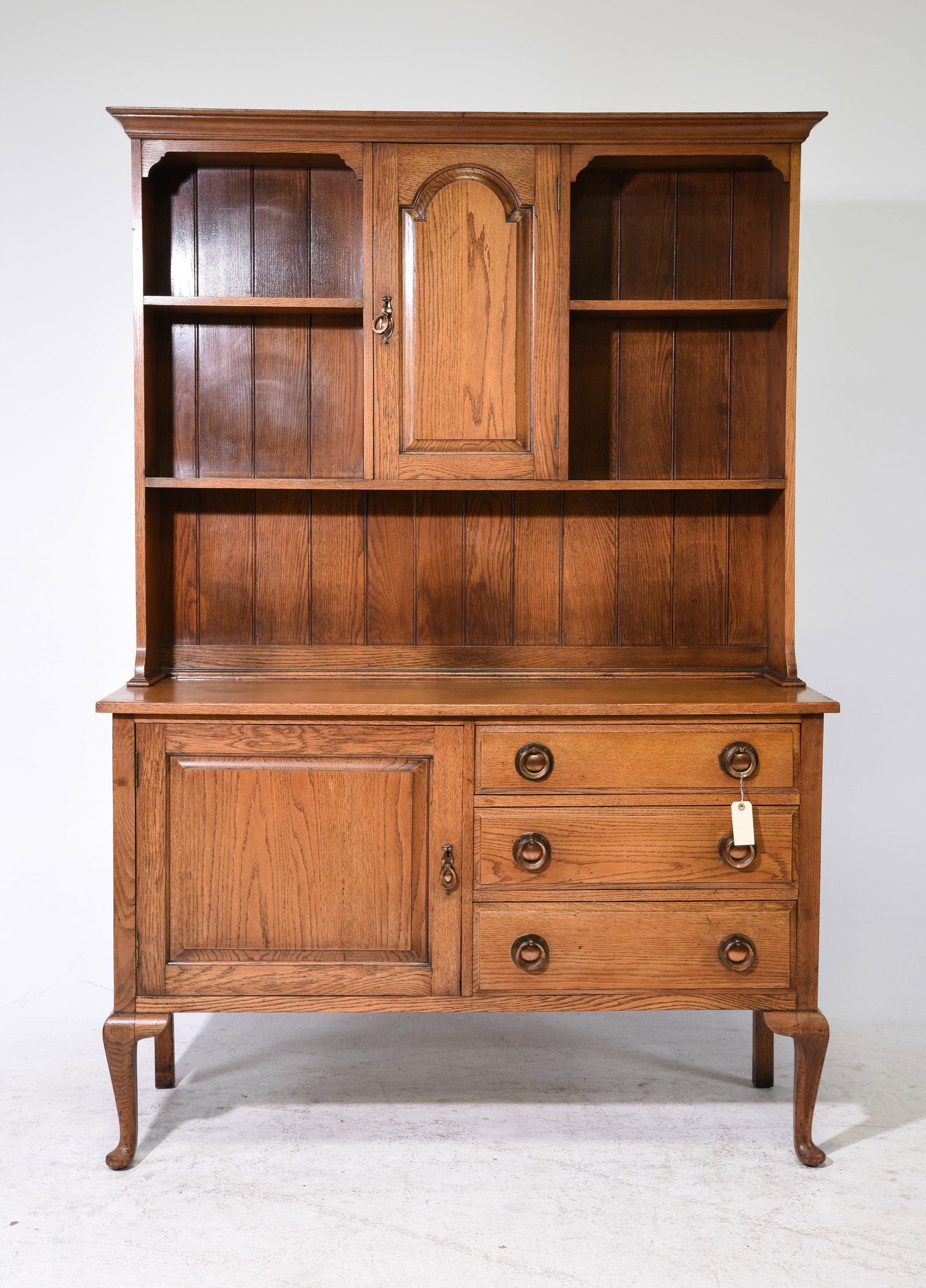 British Oak Dresser / Cupboard: British Oak Dresser / Cupboard - 79 in tall x 54 x 20