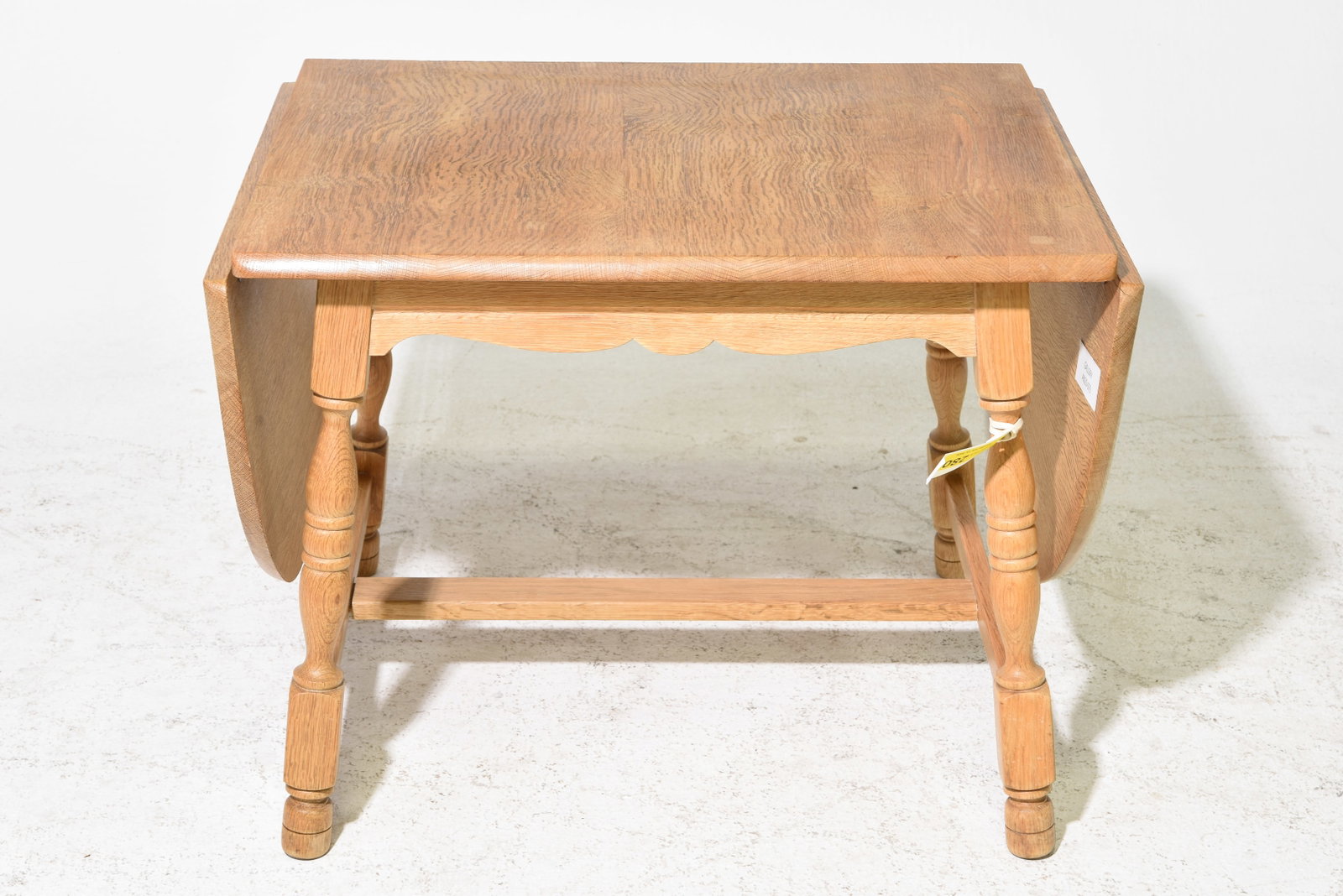 Danish Oak Low Drop Leaf Table (1 of 3)