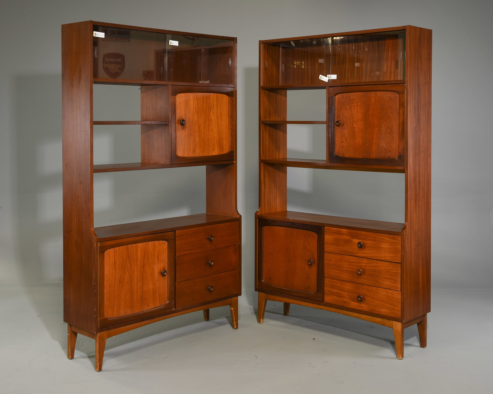 2 Mid Century Modern Room Dividers - Stonehill (1 of 8)