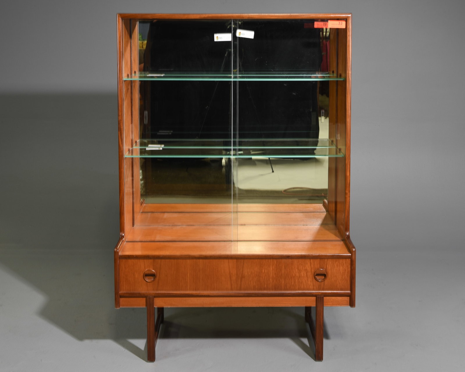 Mid Century Display Cabinet / Bookcase - Turnidge #1 (1 of 9)