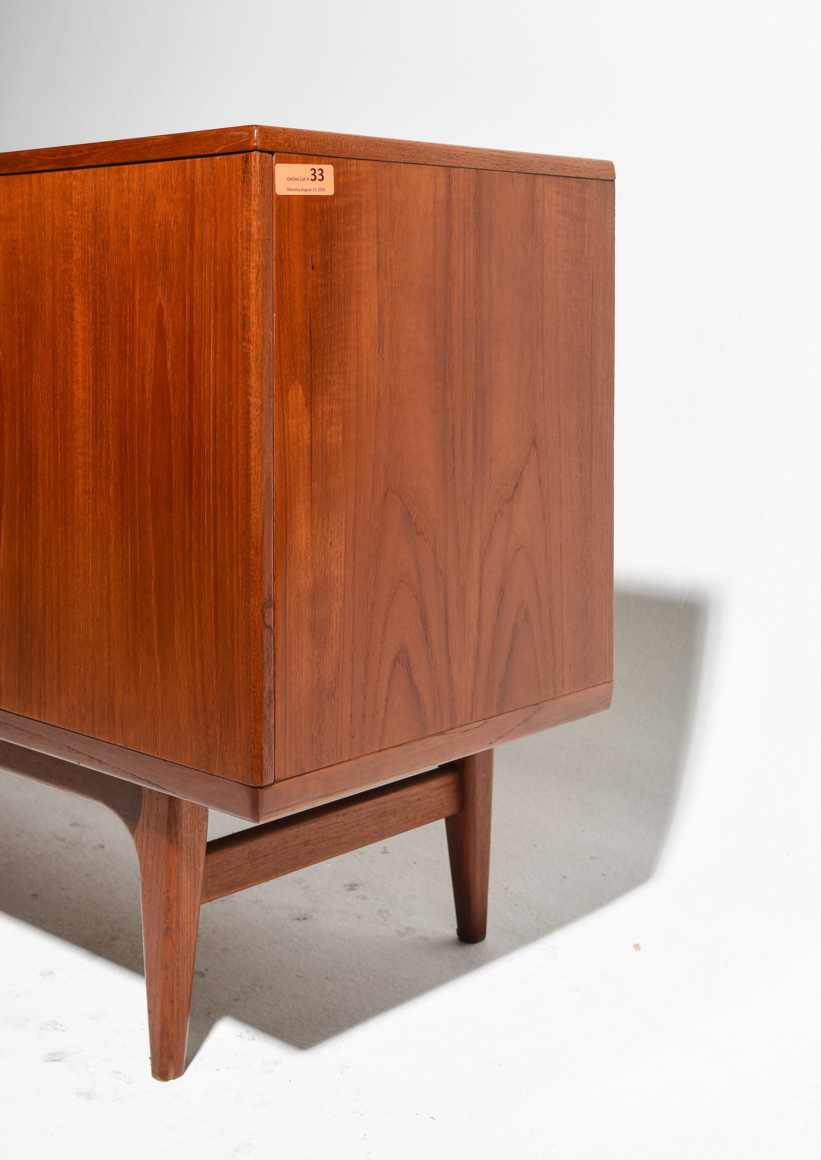 Johannes Andersen for Uldum Møbelfabrik Tambour Cocktail Sideboard / Credenza - 7