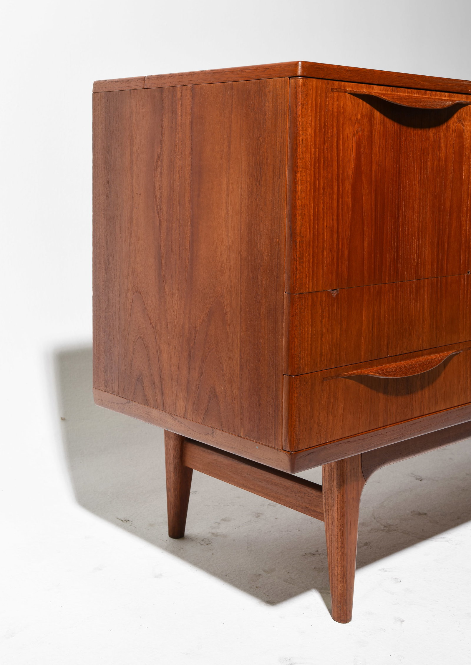 Johannes Andersen for Uldum Møbelfabrik Tambour Cocktail Sideboard / Credenza - 8