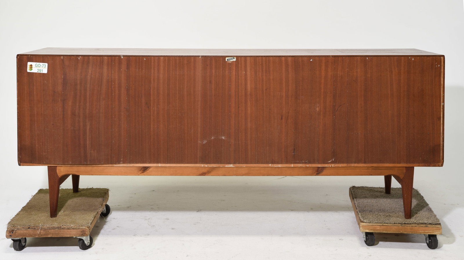 Johannes Andersen for Uldum Møbelfabrik Tambour Cocktail Sideboard / Credenza - 9