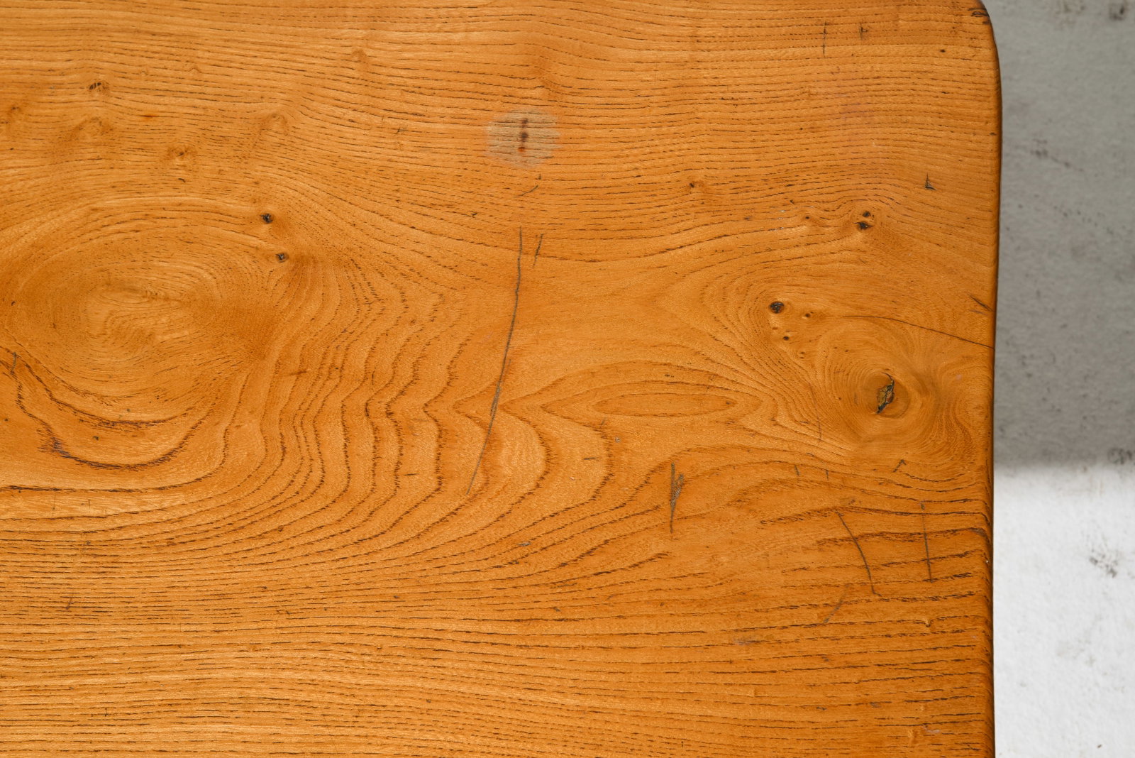 Live Edge Trestle Base Coffee Table - 3
