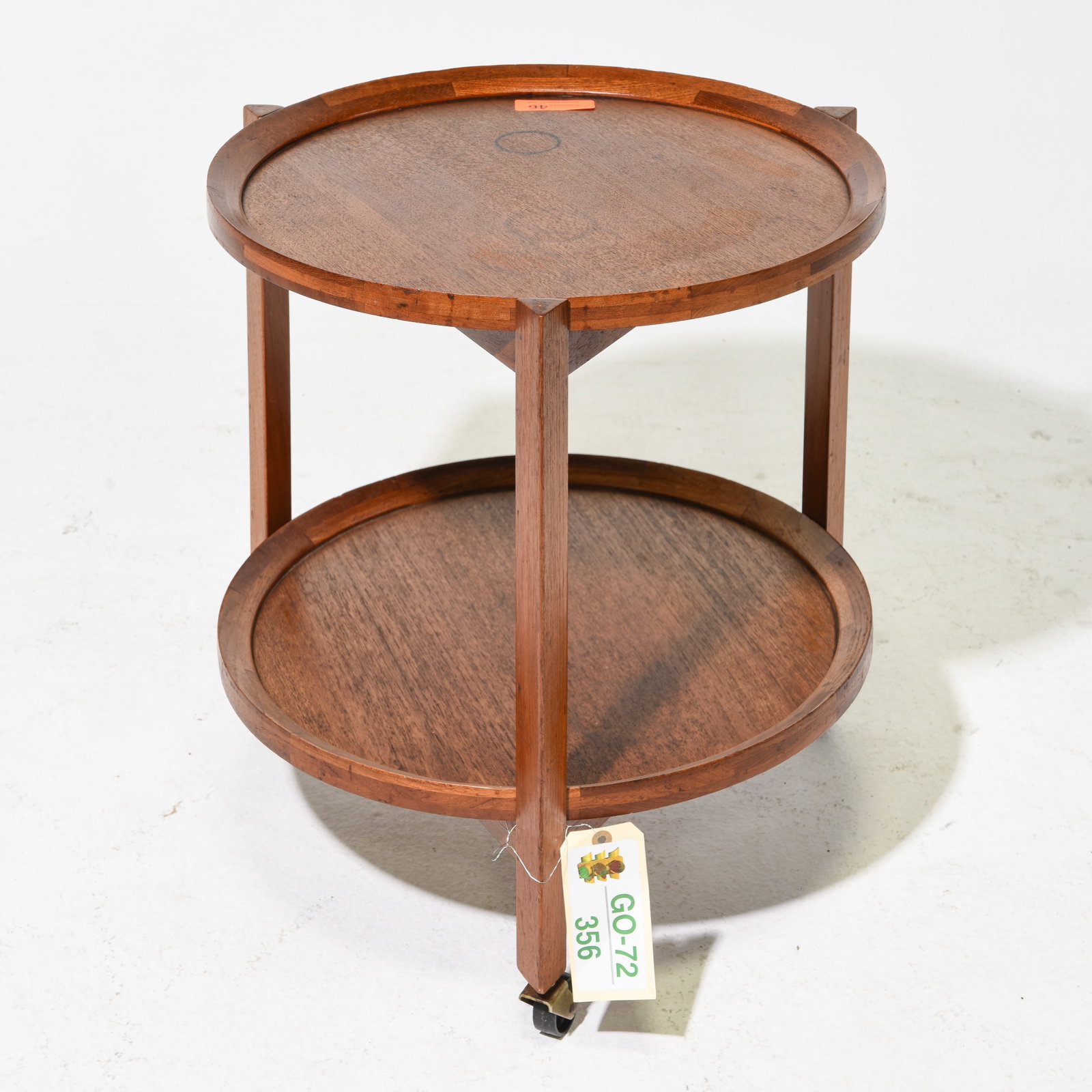 Mid Century Modern Trolley with Tray