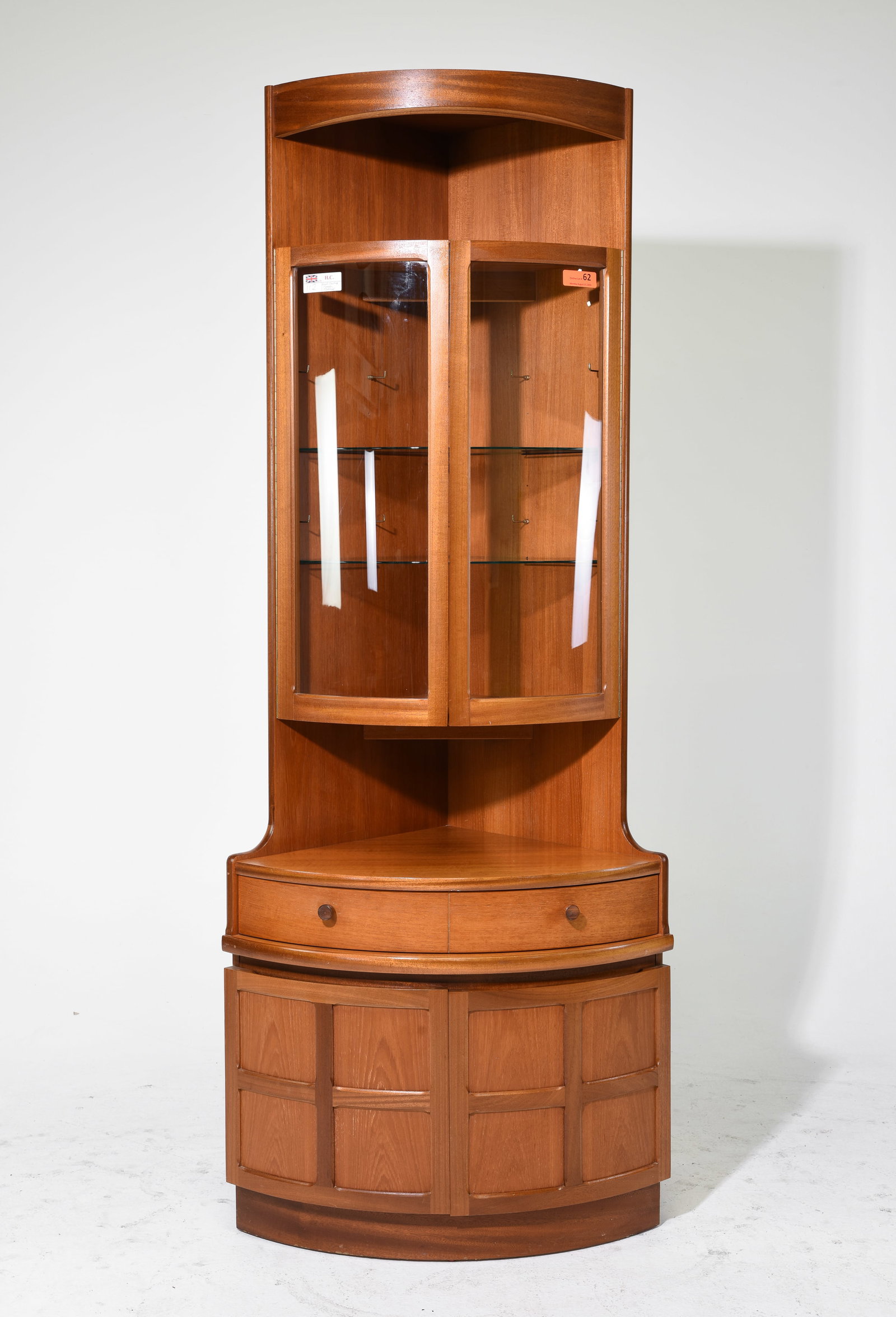 Mid Century Modern Large Corner Cabinet - Nathan (1 of 5)