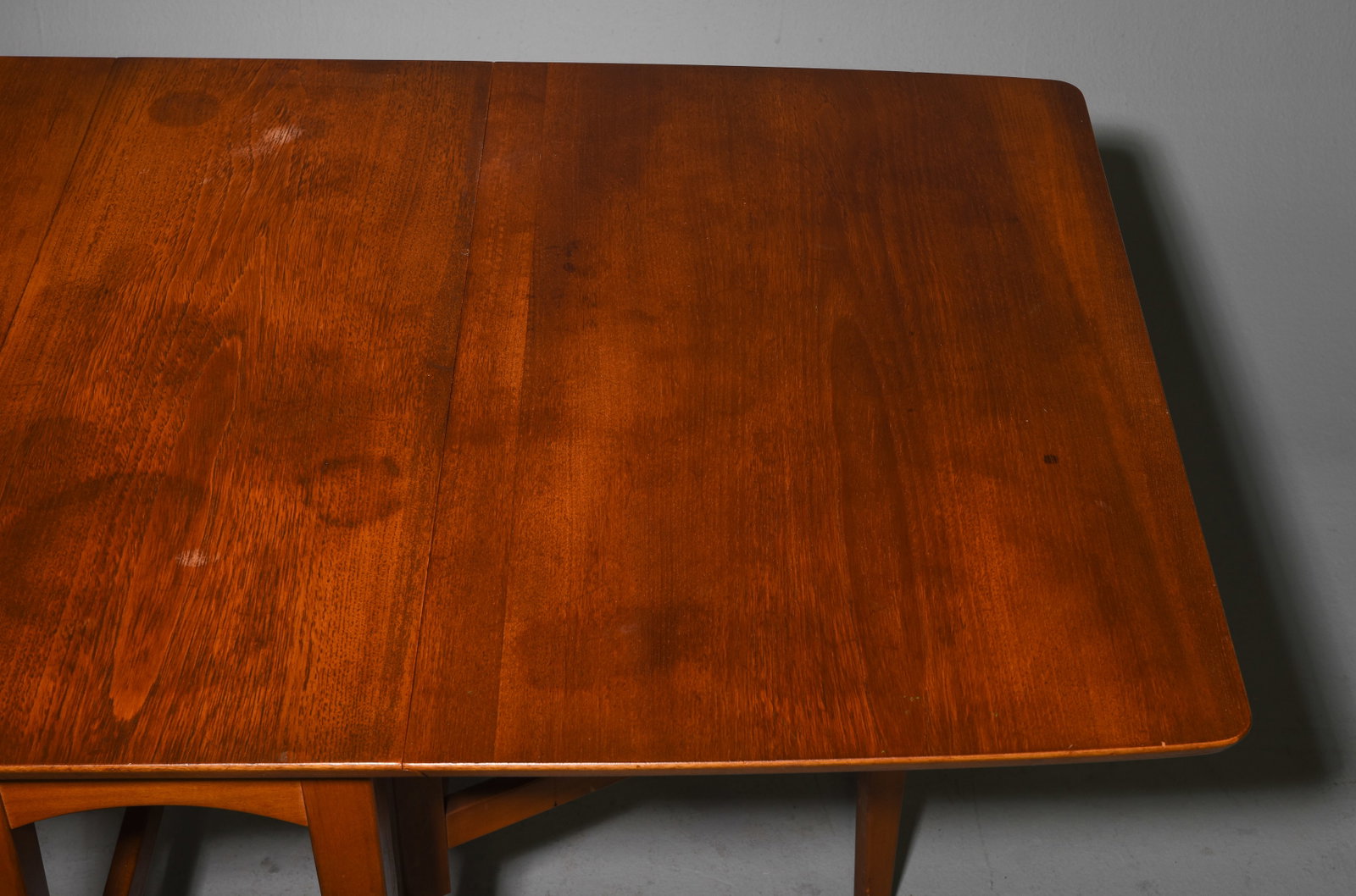 Mid Century Modern Drop Leaf Table - 4