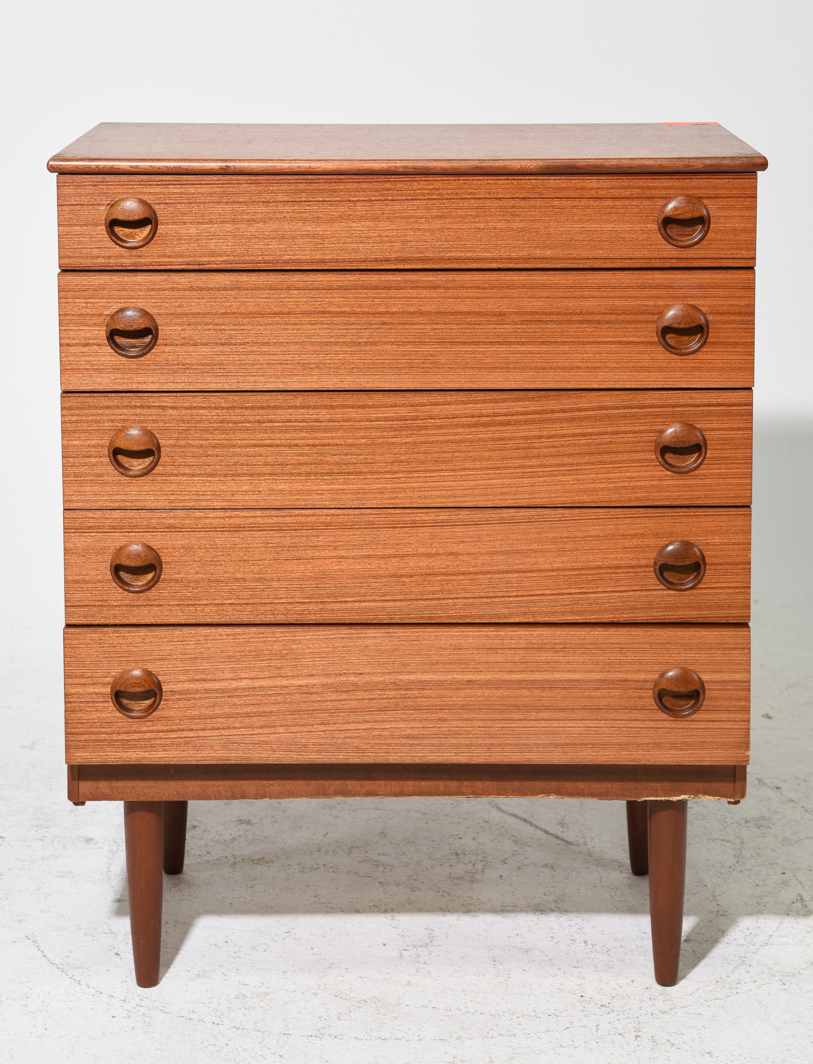 Mid Century Modern 5 Drawer Chest (1 of 7)
