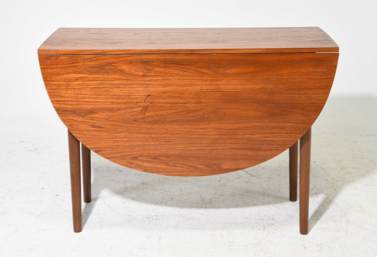 Mid Century Modern Drop Leaf Table #2: Danish Modern Style Drop Leaf Table - 28.75 in tall x 42.5 x 16, Leaves add an additional 18 inches each