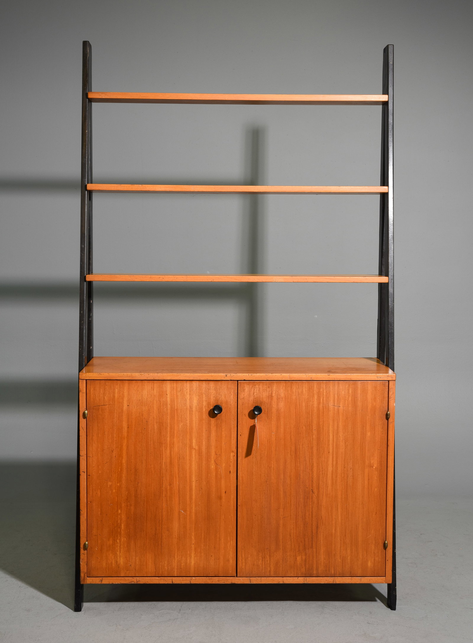 Swedish Modern Wall Unit / Bookshelf #2: Swedish Mid Century Modern Wall Unit / Bookshelf - 73.25 in tall x 41.5 x 15