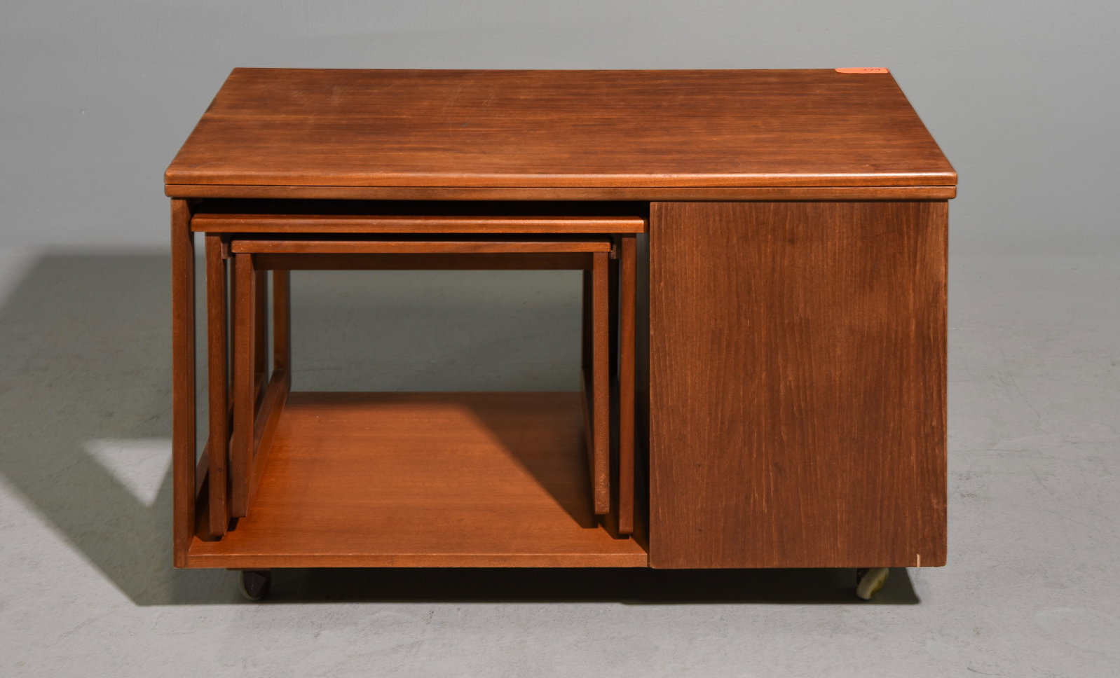 Mid Century Flip Top Nest / Cart - McIntosh (1 of 6)