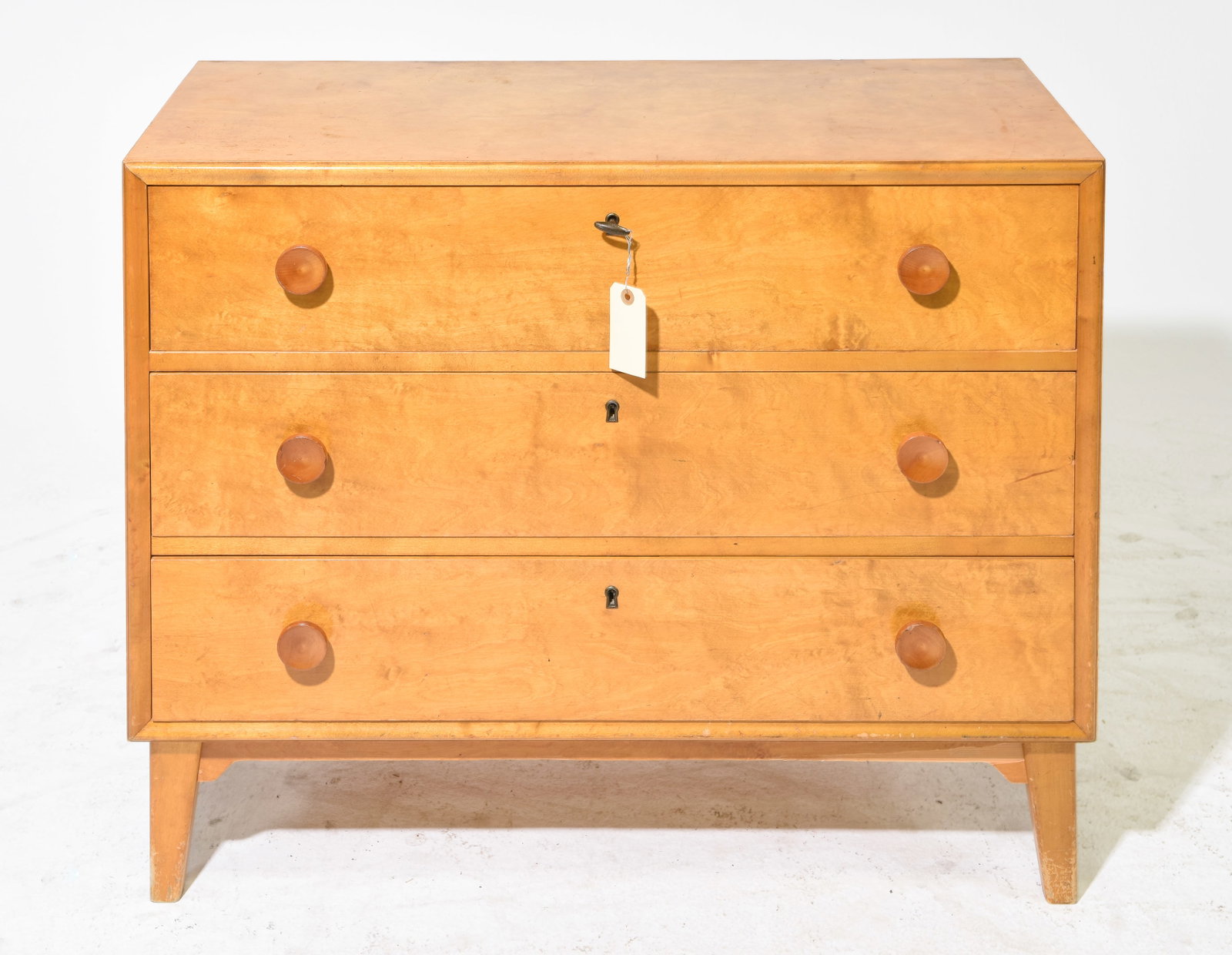 Swedish Low Three Drawer Chest #1: Swedish Low Three Drawer Chest - 27.5 in tall x 33.5 x 15.75