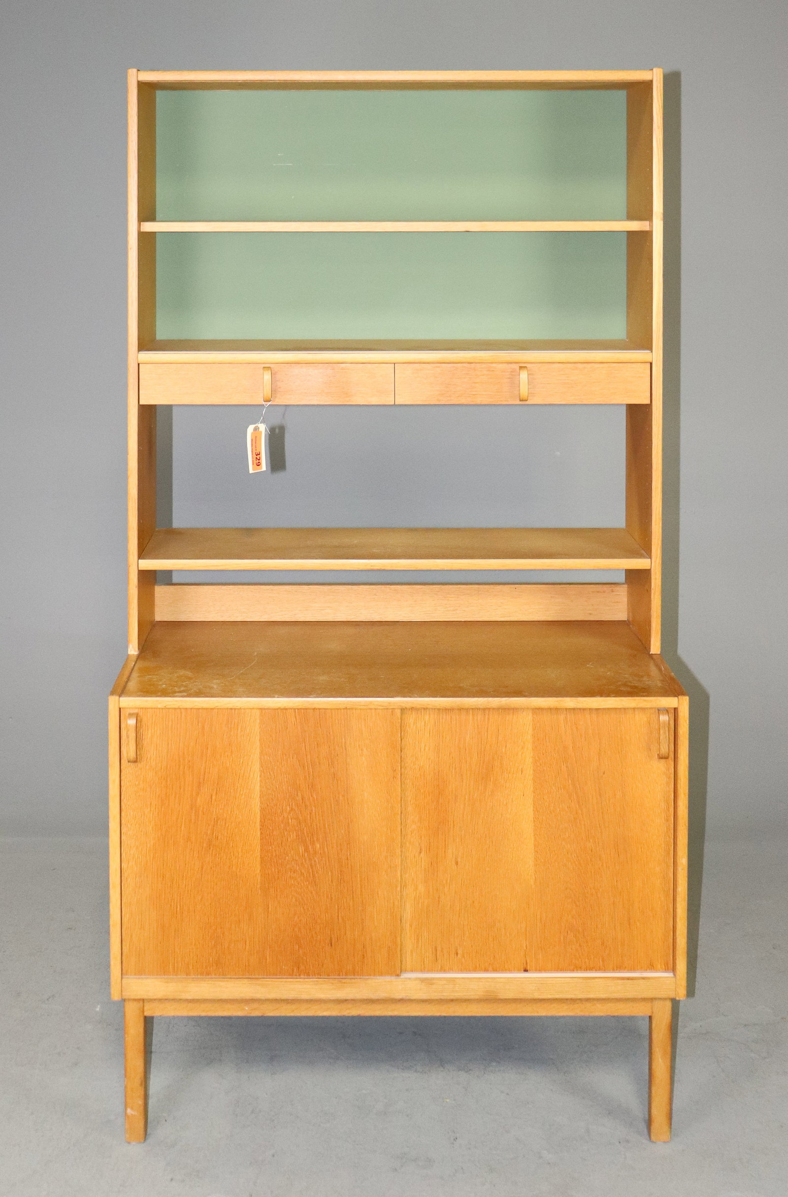 Swedish Oak Wall Unit . Bookshelf (1 of 6)