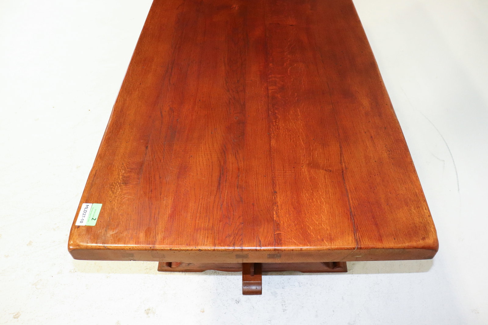 French Monastery Solid Oak Table - 3
