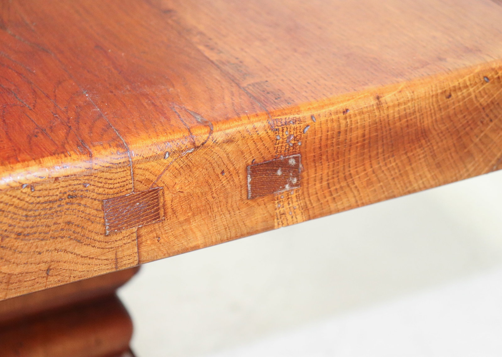 French Monastery Solid Oak Table - 4
