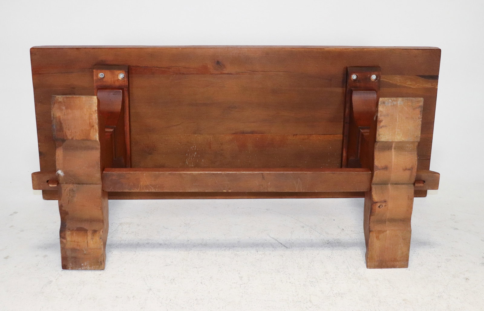 French Monastery Solid Oak Table - 8