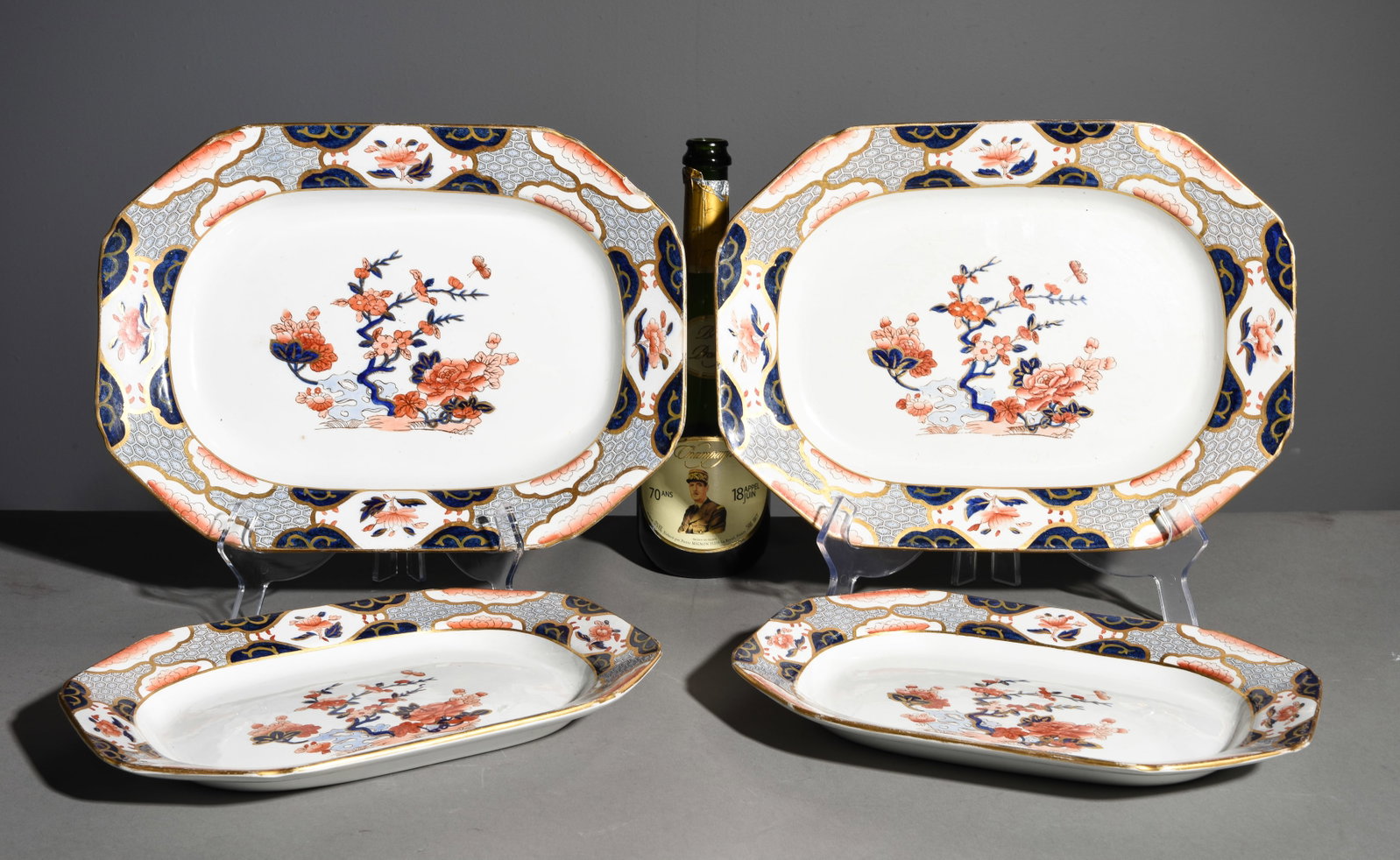 4 Copeland Imari Style Platters (1 of 8)