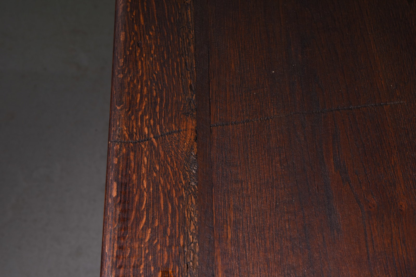 French Solid Oak Trestle Base Monastery Table - 4