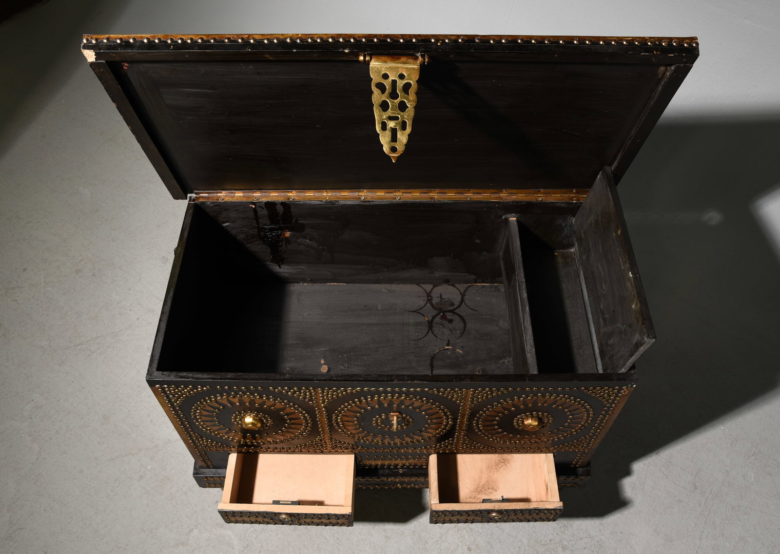French Studded Dowery Chest / Trunk - 3