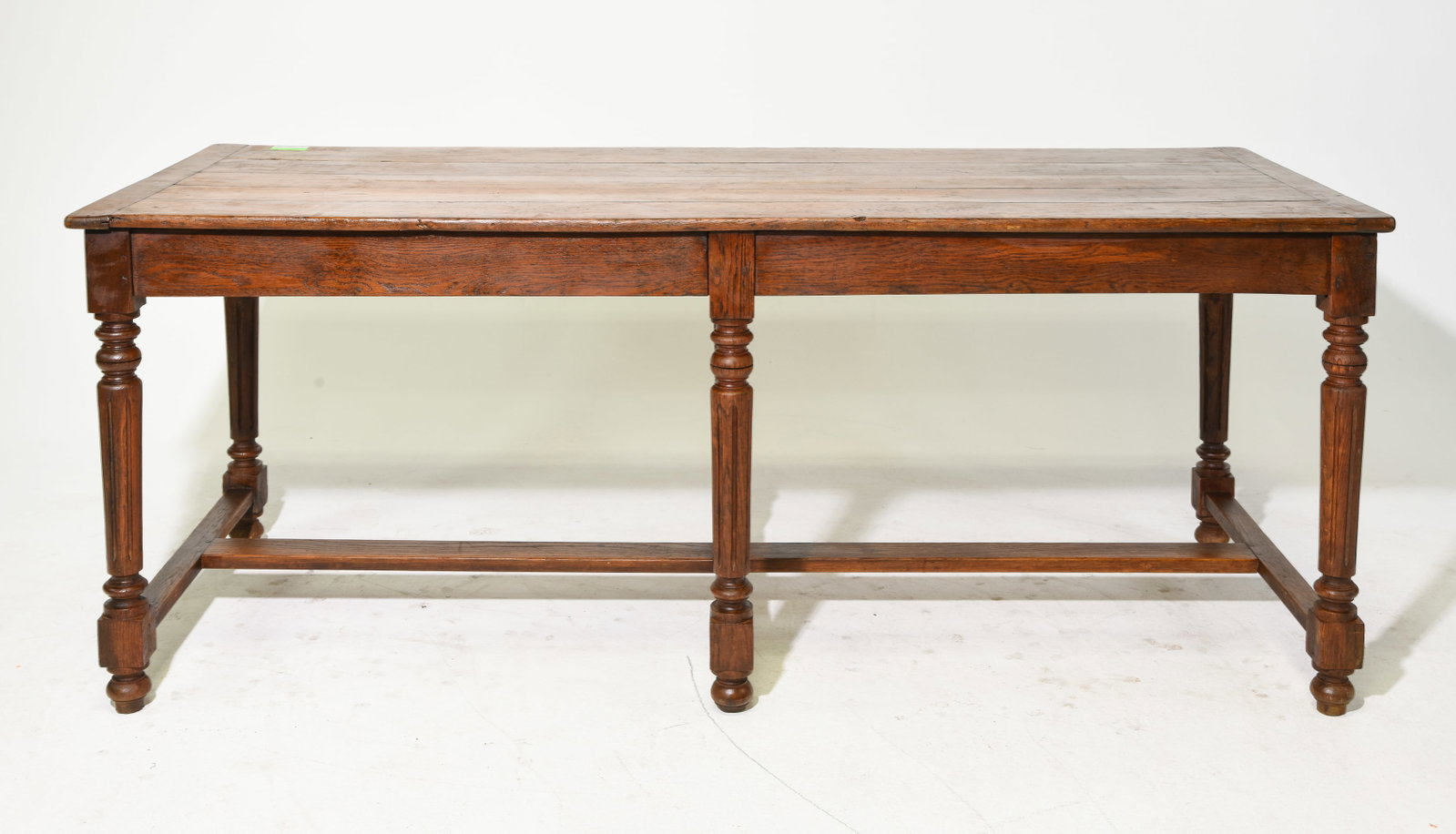 Louis XVI Style Rustic Monastery / Library Table - 6