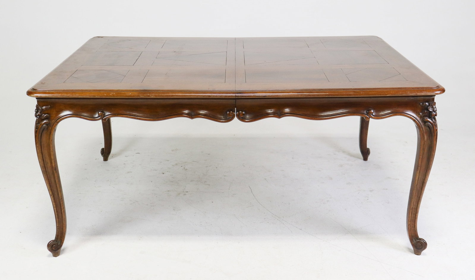 Louis XV Style Oak Dining Table (1 of 7)