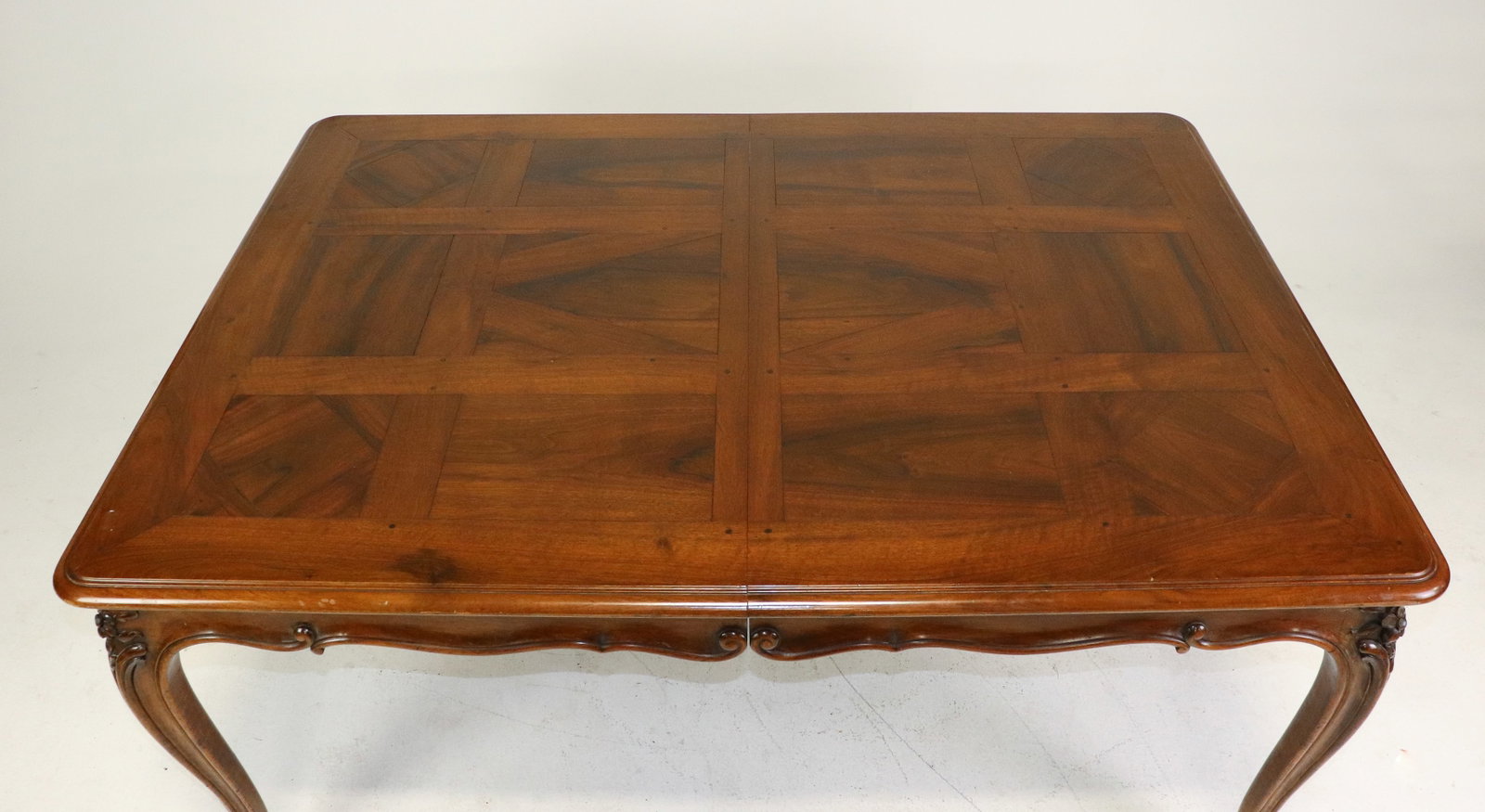 Louis XV Style Oak Dining Table - 2