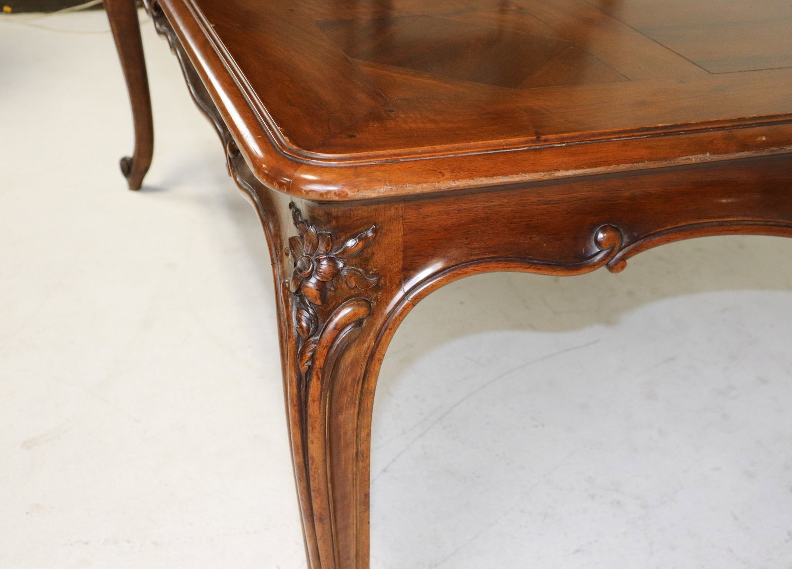 Louis XV Style Oak Dining Table - 3