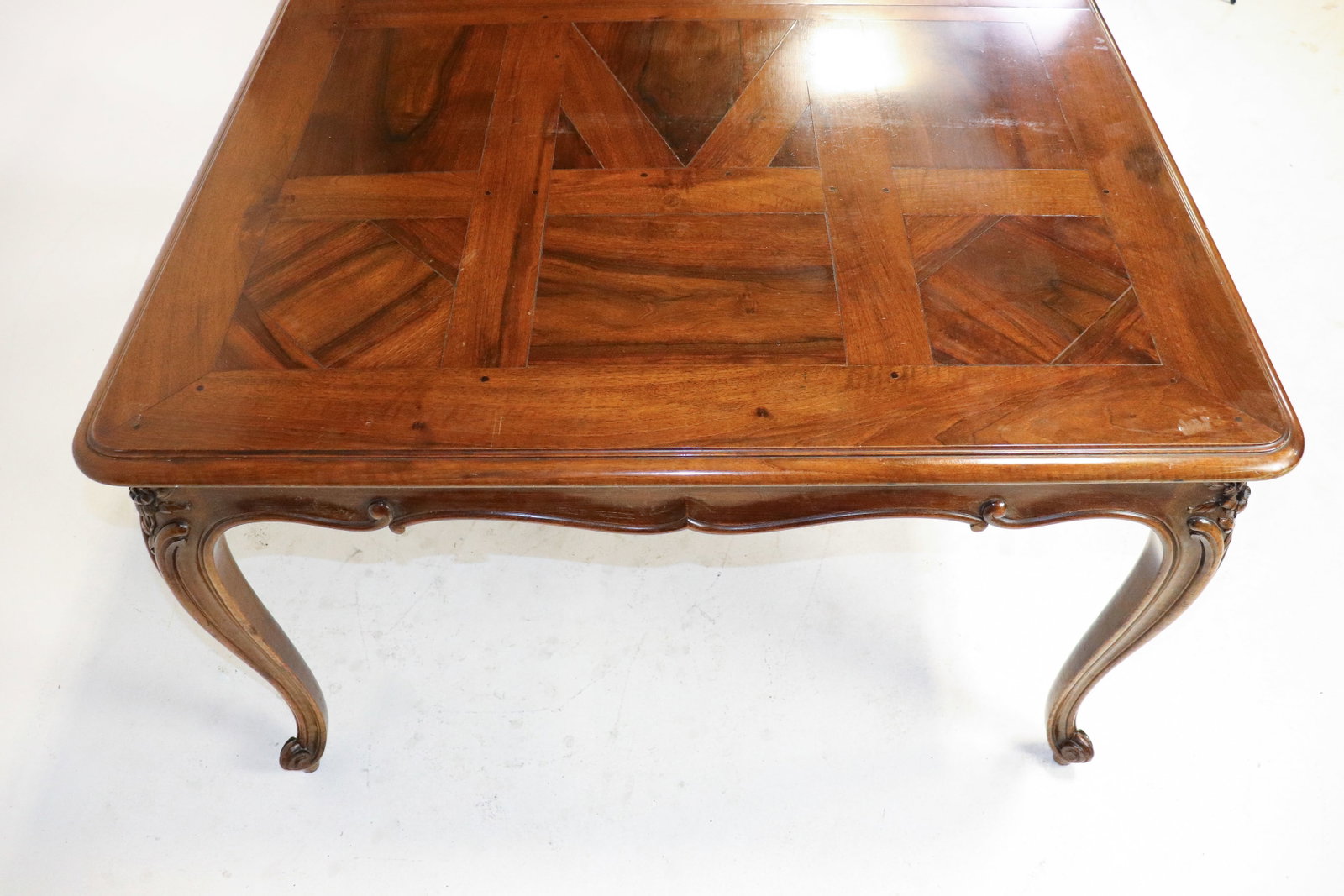 Louis XV Style Oak Dining Table - 5