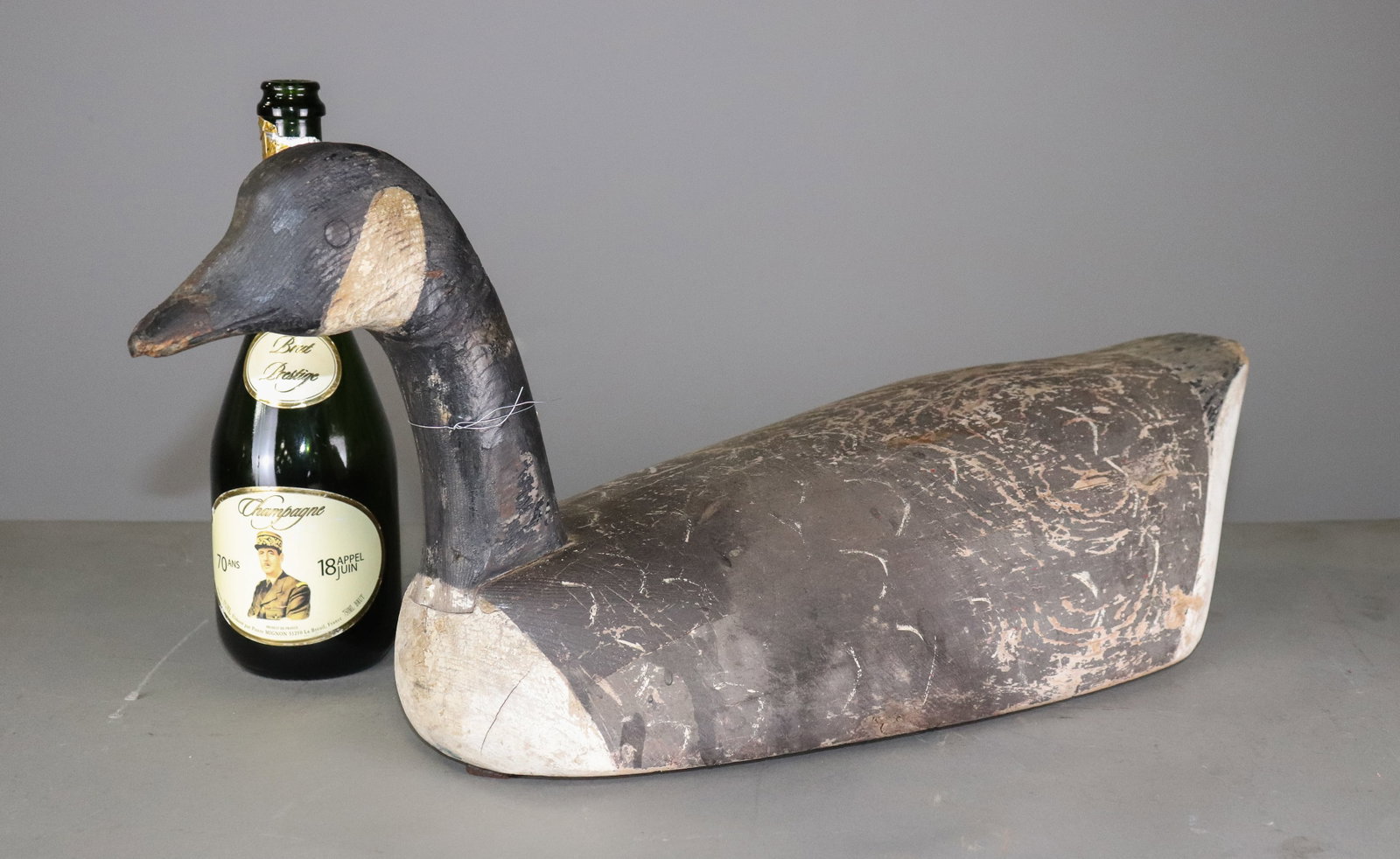 Hand Painted Vintage Wood Duck Decoy (1 of 6)