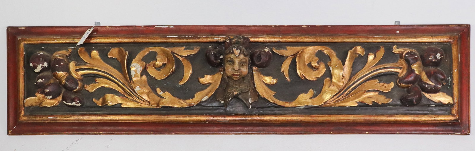 Italian Painted & Gilded Carved Wall Panel / Decor (1 of 7)