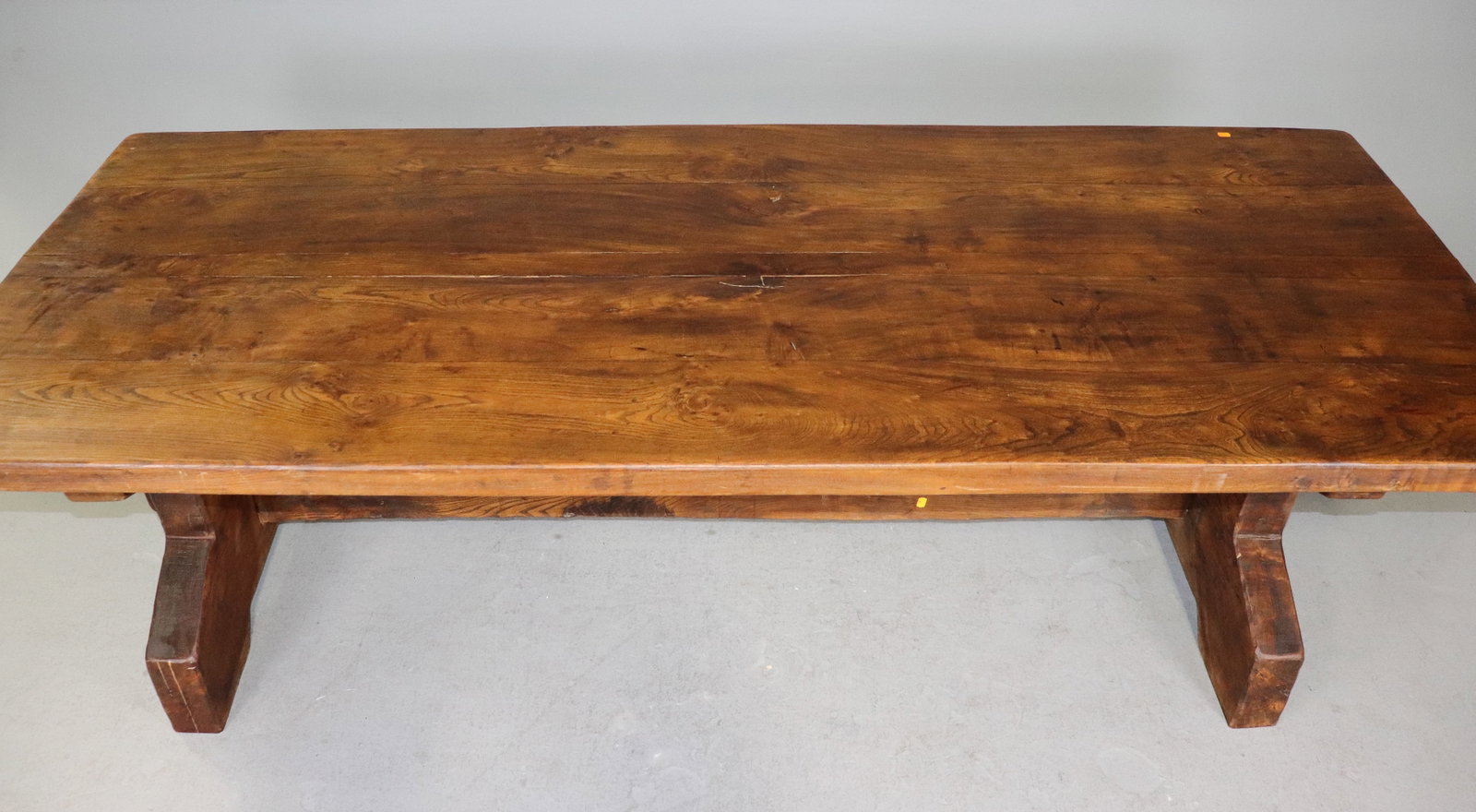 French Solid Oak Farmhouse Table - 2