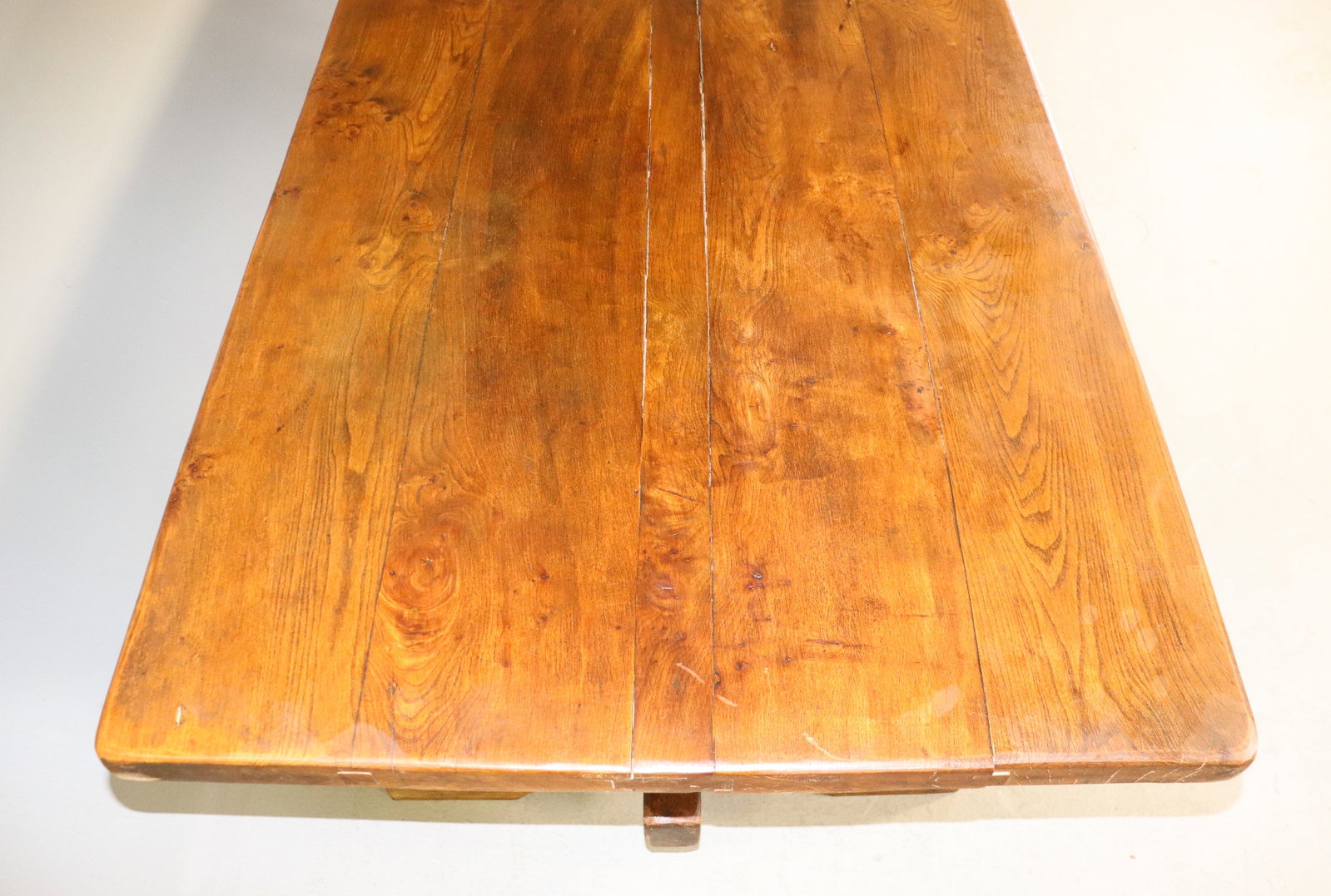 French Solid Oak Farmhouse Table - 6