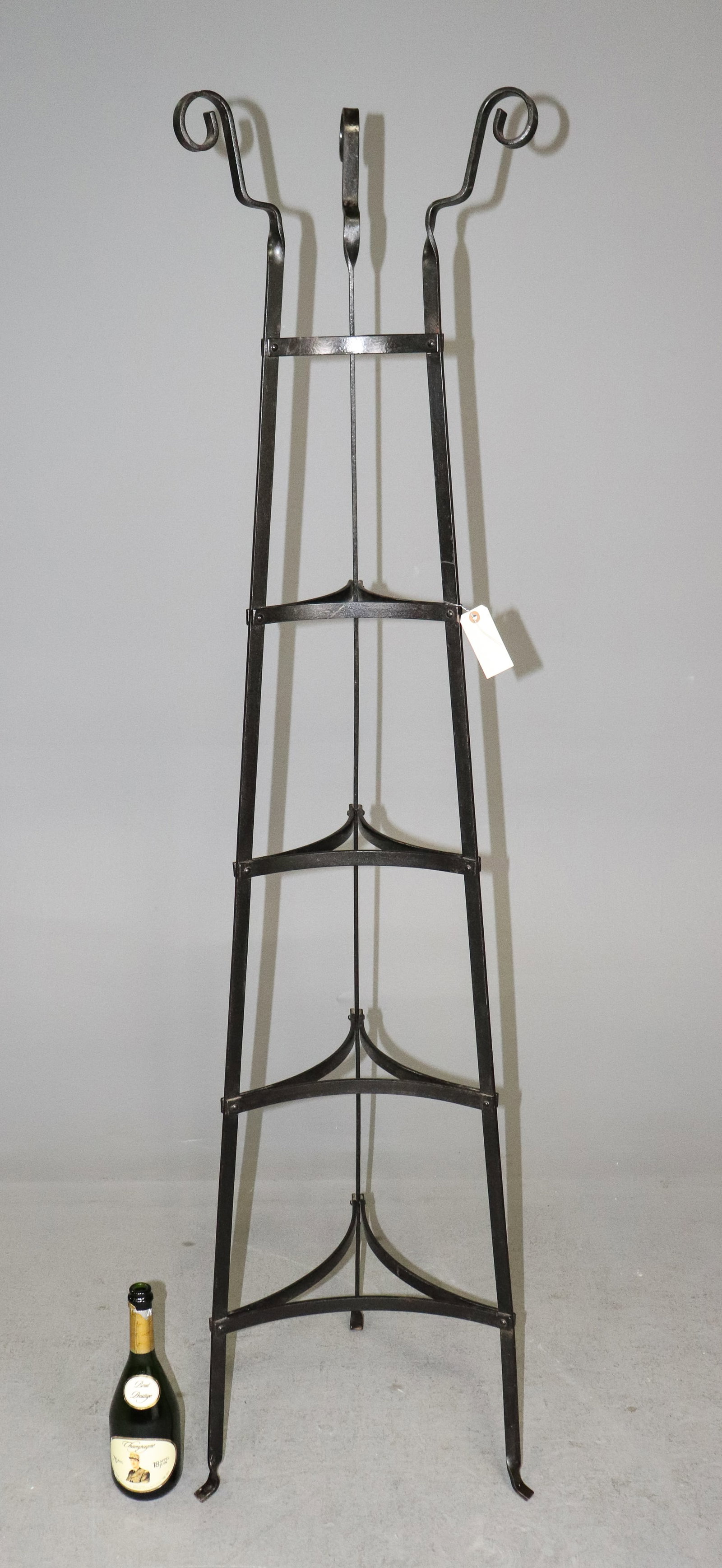 Iron 5 Tier Cookware Stand: Iron 5 Tier Cookware Stand - 69.25 in tall x 12 x 12