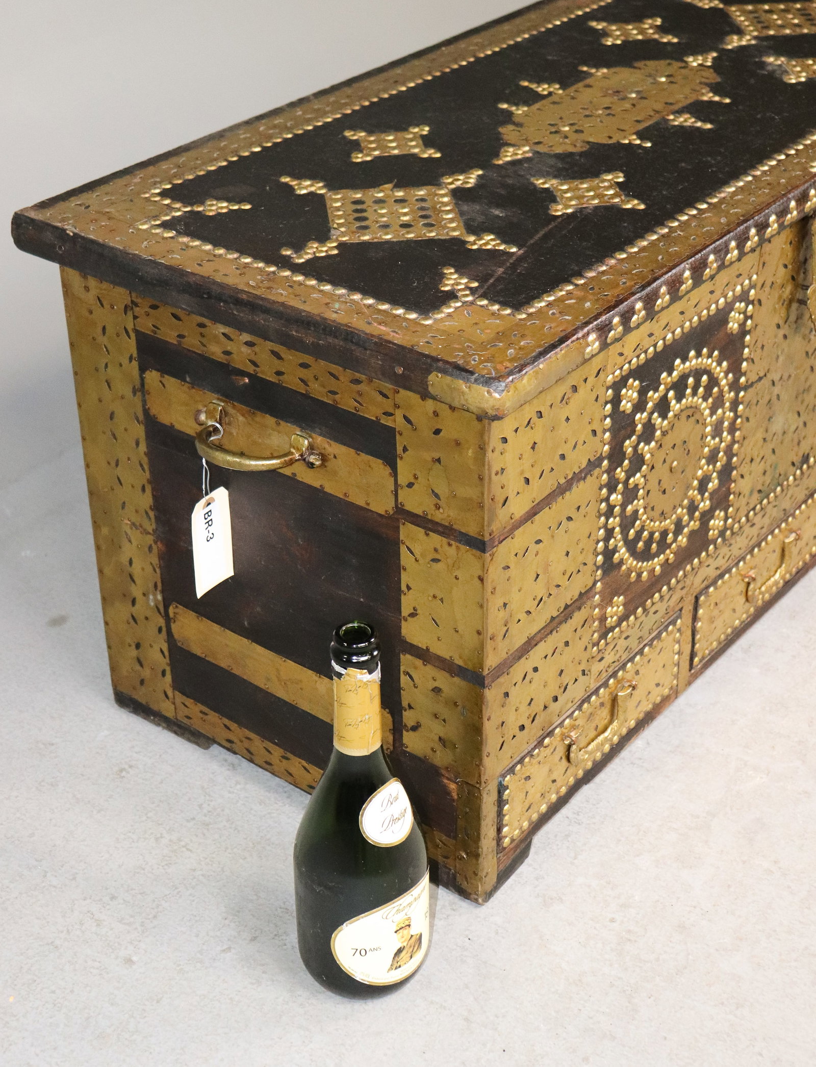 French Studded Dowery Chest / Trunk - 6
